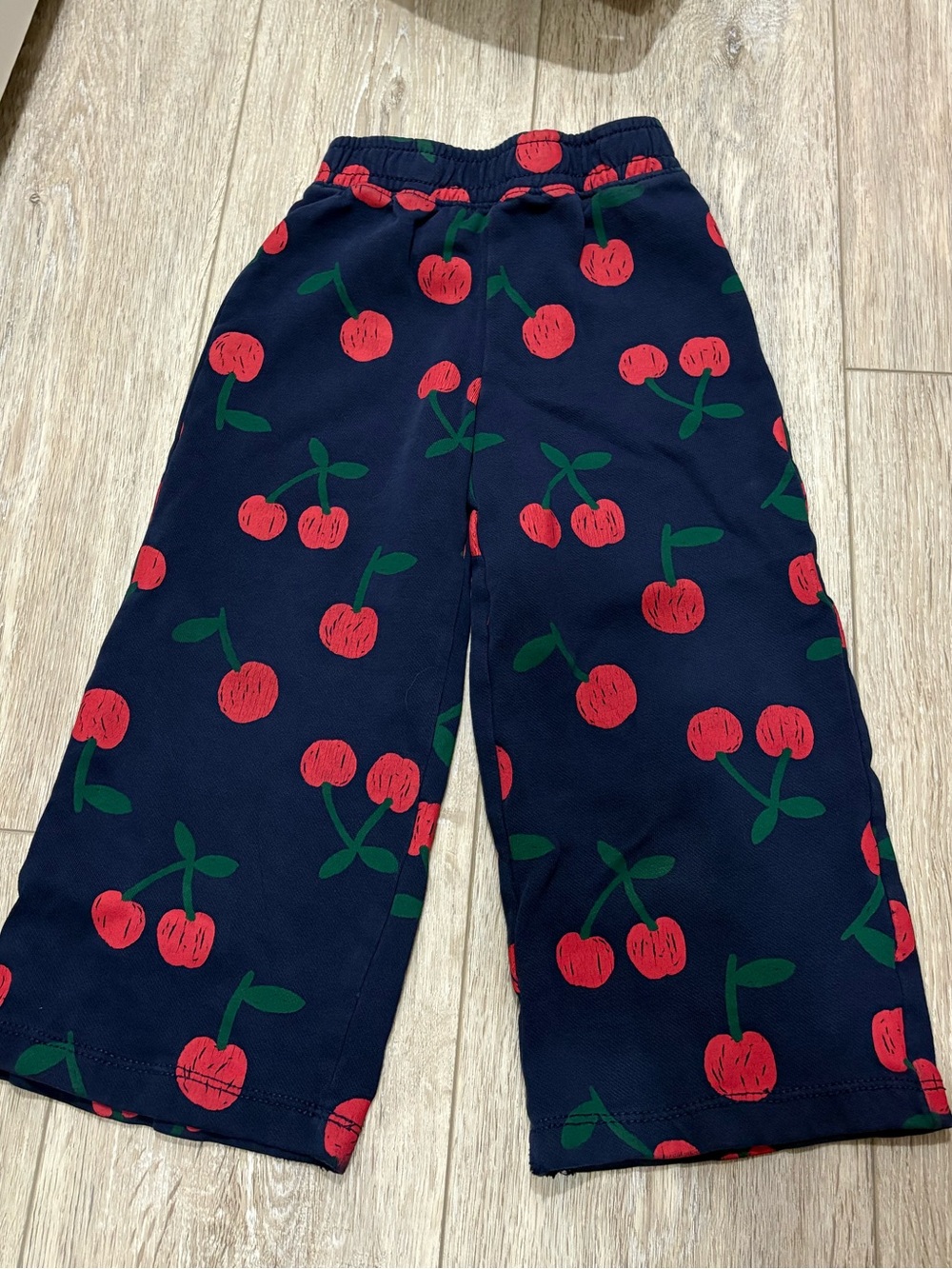OLD NAVY | Navy Pajama Pants with Red Cherry Print